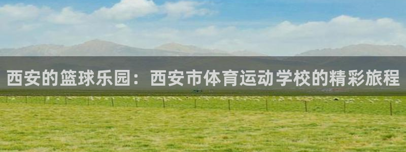 米兰体育官方正版app官网：西安的篮球乐园：西安市体