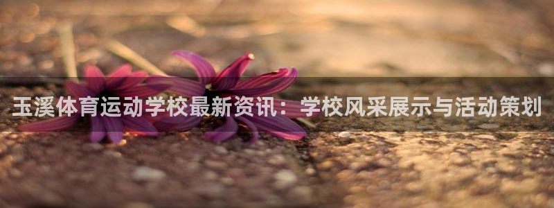 米兰体育官方正版app集团：玉溪体育运动学校最新资讯：学校风